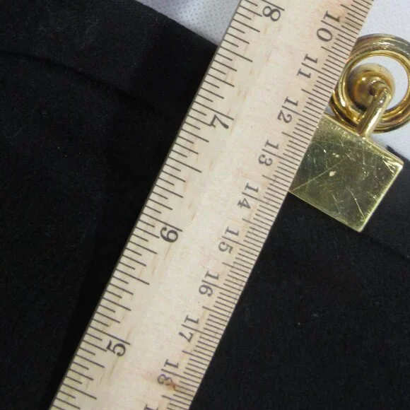 BIENEN - DAVIS VINTAGE WOOL HANDBAG PURSE GOLD TONE HARDWARE SUPER NICE 1940'S - Picture 9 of 9